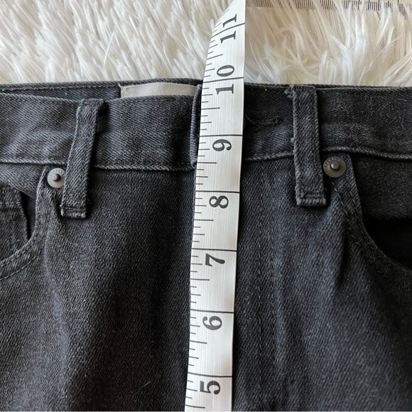 Everlane Black High Rise Kick Crop Jeans - 26 - Picture 10 of 12